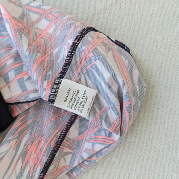 Tail Woman's Golf Skort Skirt 2XL, Black Pink White Palm Isle Night UPF 50 NEW - Picture 4 of 5